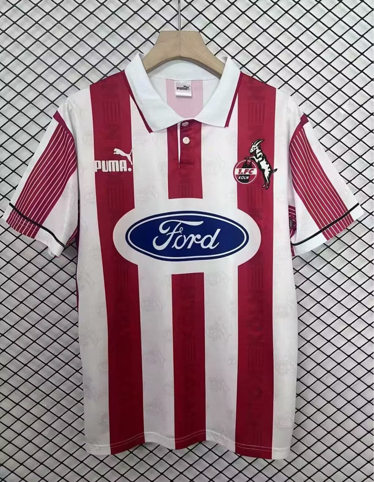 Koln 1995/1996 Home Fan Version Football Jersey