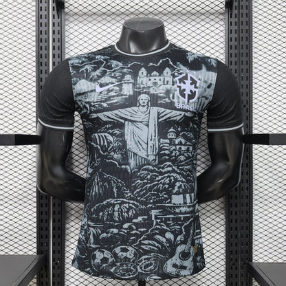 Brazil Christ Special Black player Jersey 2026-2027