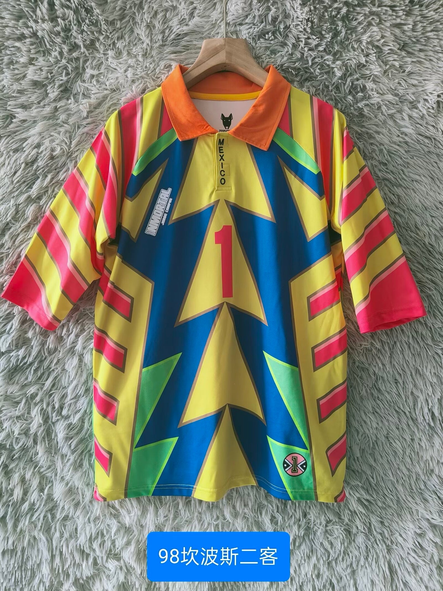 Retro Mexico 1998 Goalkeeper Football Jersey