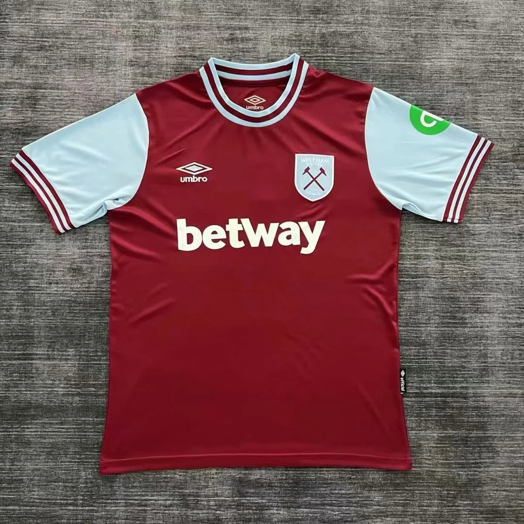 West Ham United 2024/2025 Home Fan Version Football Jersey