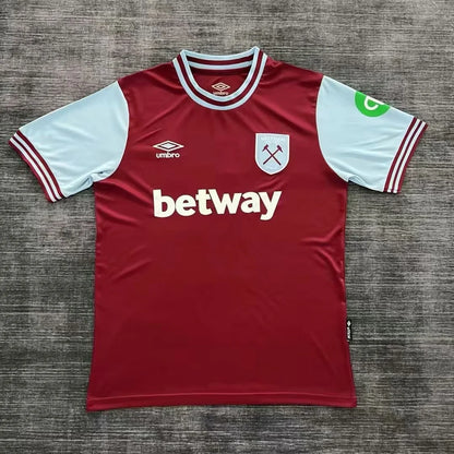 West Ham United 2024/2025 Home Fan Version Football Jersey