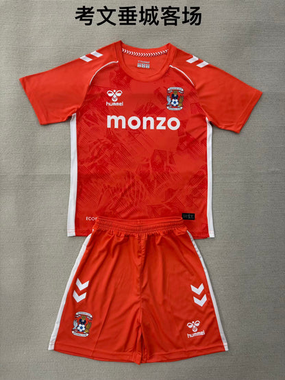 Coventry City 2025/2026 Kids Away Football Jersey