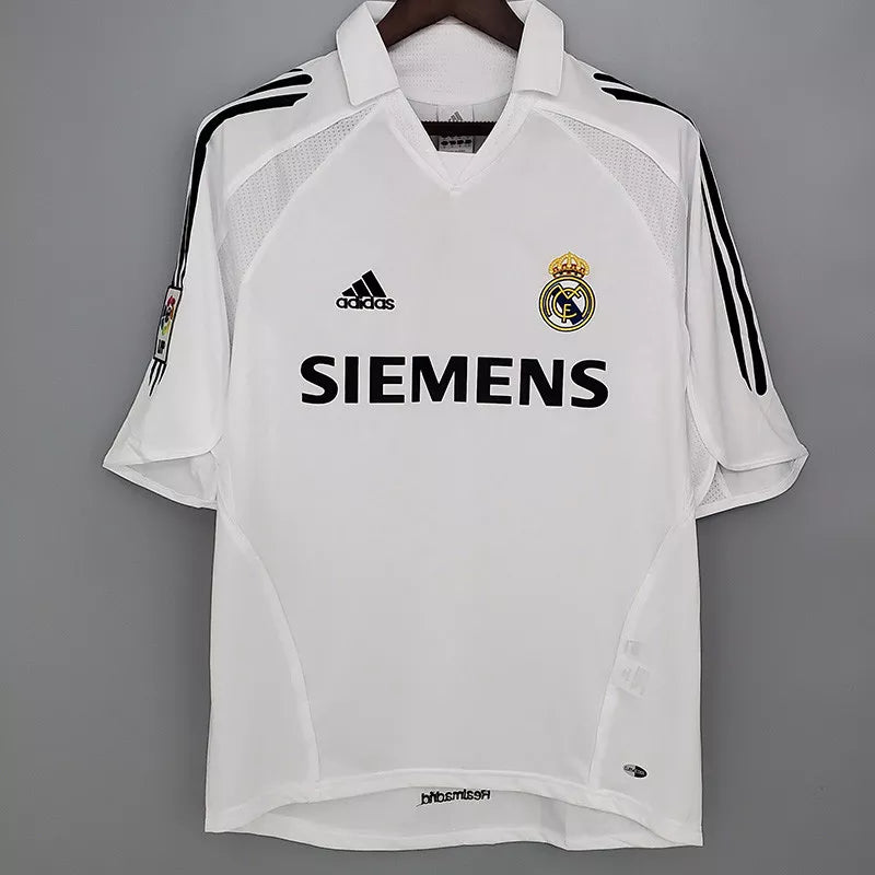 Retro real madrid 2005/2006 Home Football Jersey