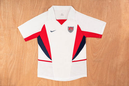 Retro Usa America 2002 Home Football Jersey
