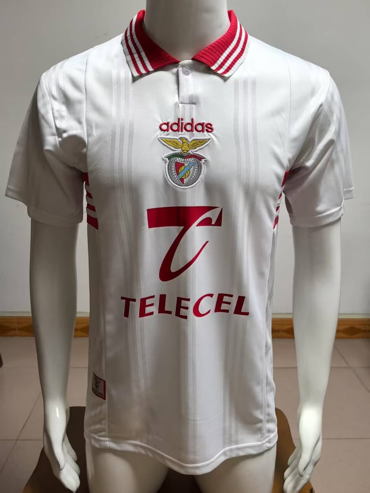 Retro Benfica 1997/1999 Away Fan Version Football Jersey