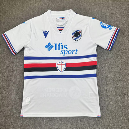 Sampdoria 2025/2026 Away Fan Version Football Jersey