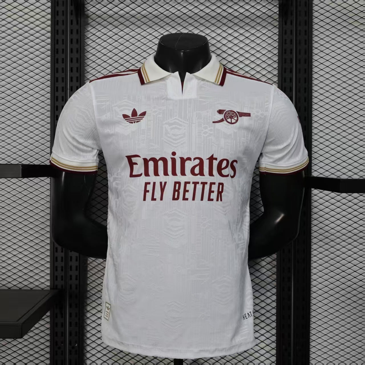 Arsenal 2025/2026 Away Player Version Football Jersey