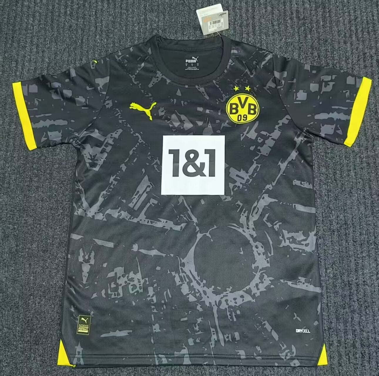 Borussia Dortmund 2023/2024 Away Fan Version Football Jersey