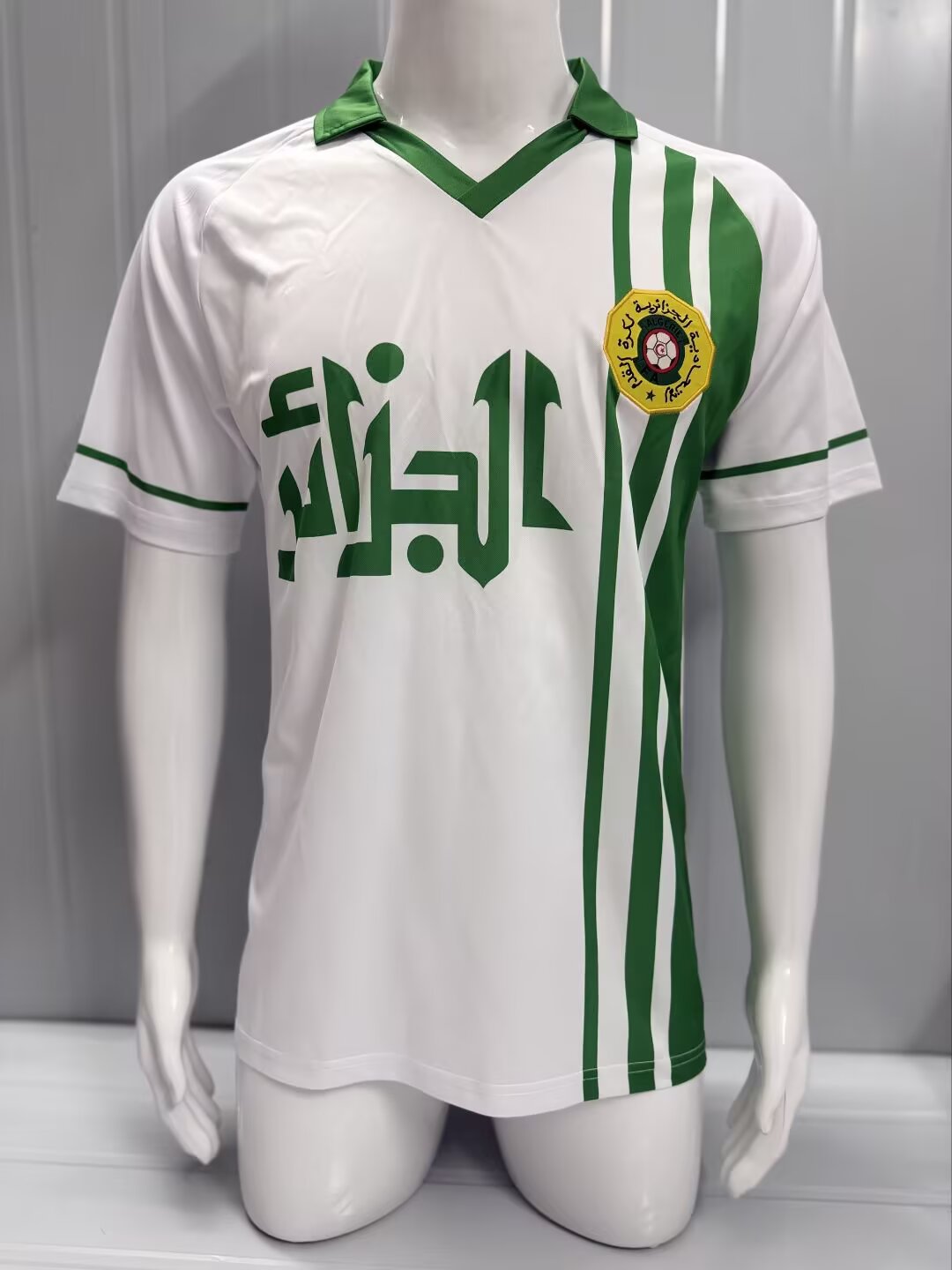 Retro Algeria 1986 Home Fan Version Football Jersey