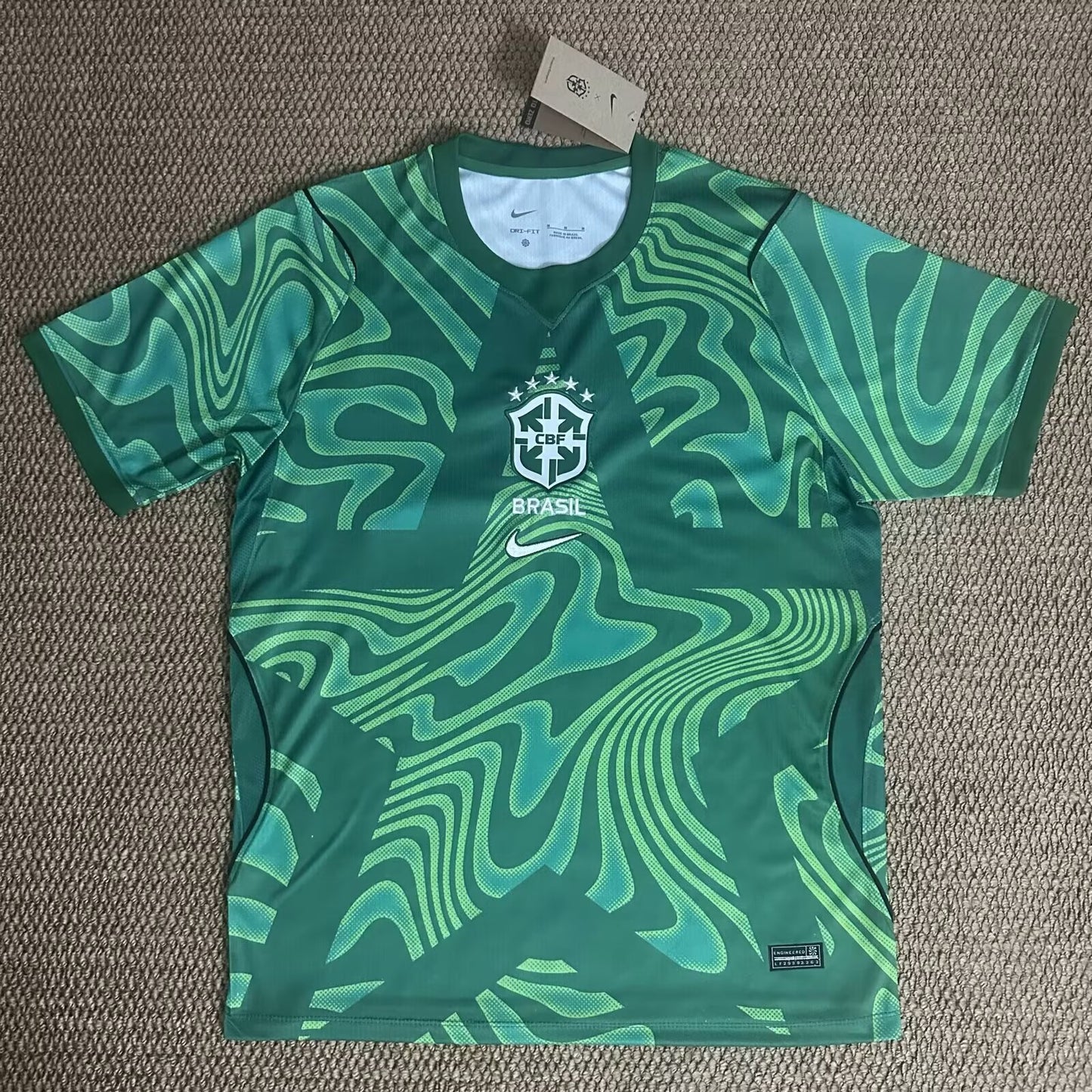 Brazil Goalkeeper Green Jersey 2026-2027
