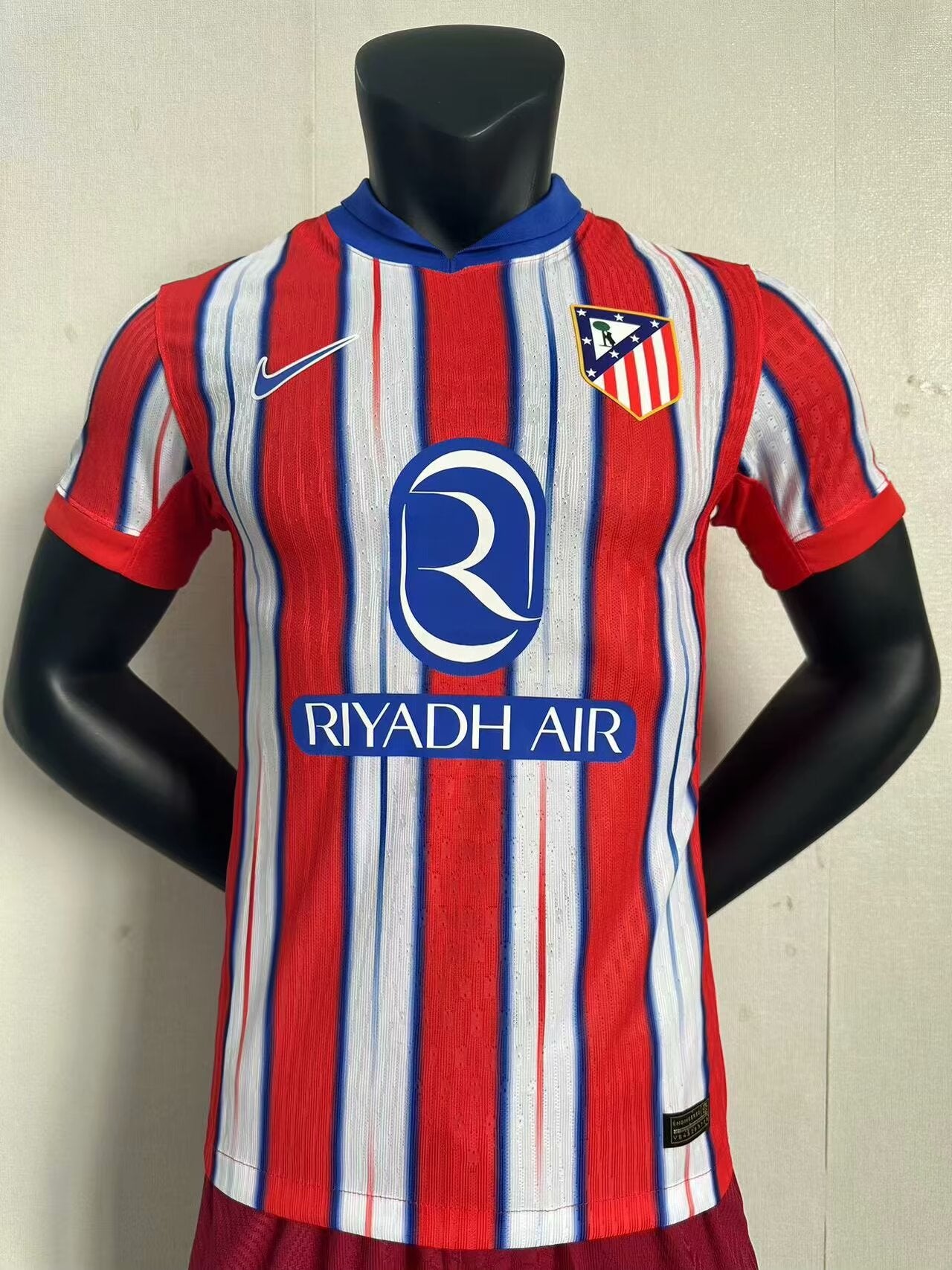 Atlético de Madrid 2024/2025 Home Player Version Football Jersey