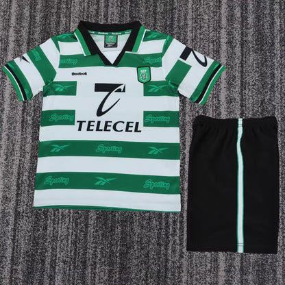 Retro Lisbon 1999/2000 Kids Home Football Jersey