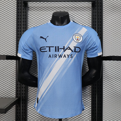 Manchester City 2025/2026 Home Player Version Football Jersey