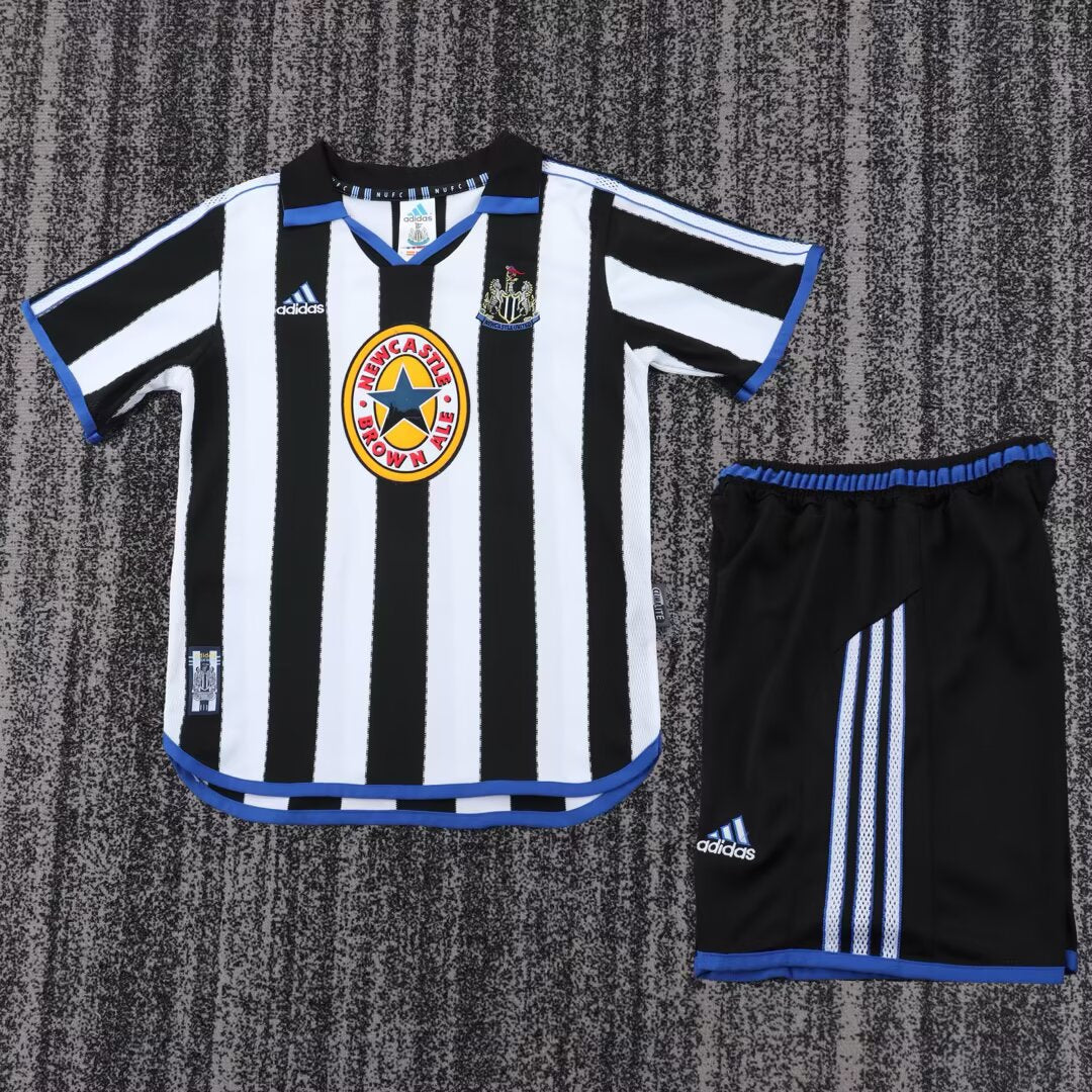 Retro Newcastle United 1999/2000 Kids Home Fan Version Football Jersey