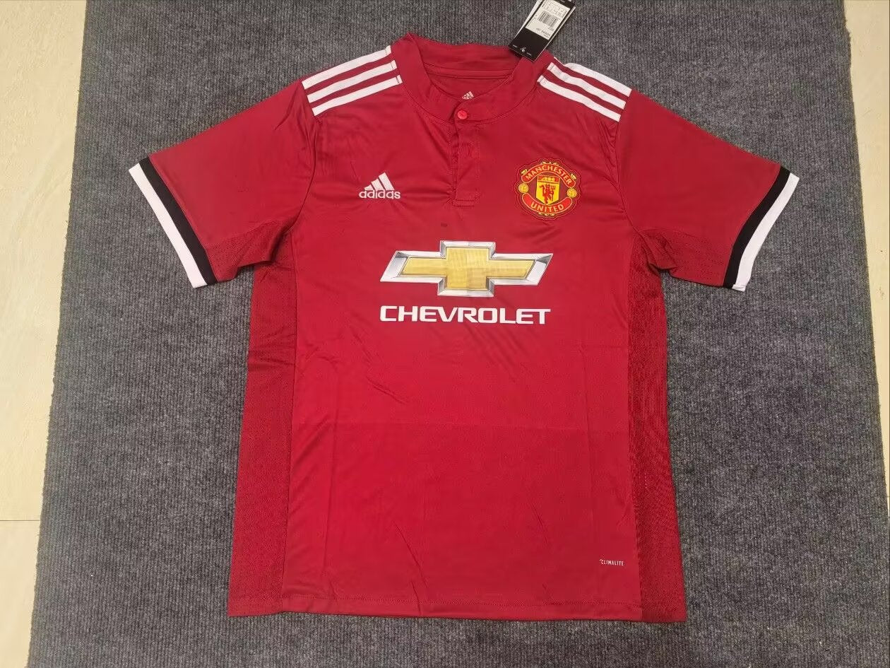 Retro Manchester united 2017/2018 Home Football Jersey