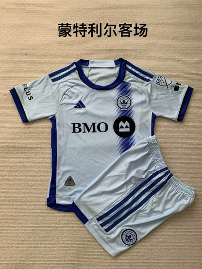CF Montréal 2024/2025 Kids Away Football Jersey