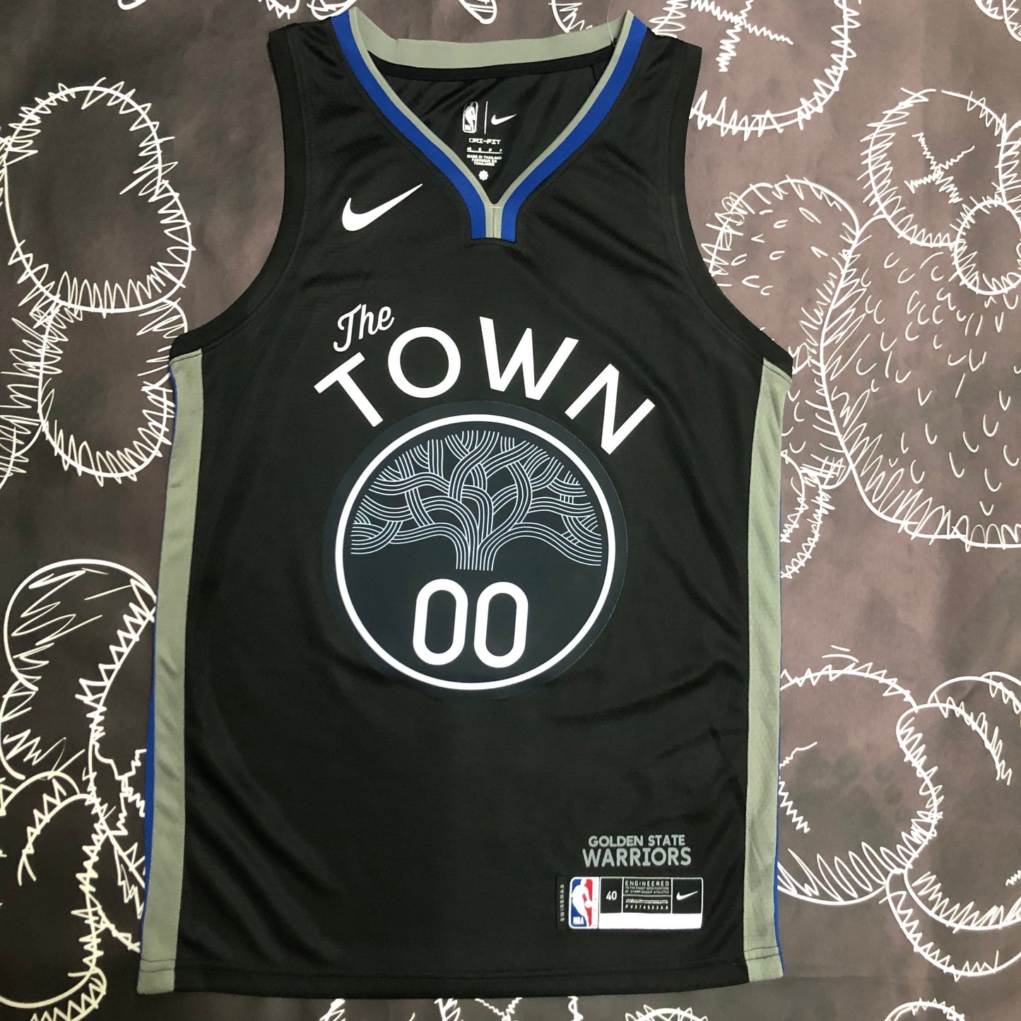 Retro Golden State Warriors 2020 Football Jersey