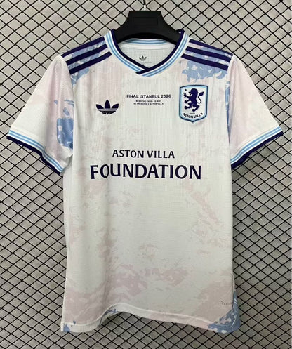 Aston Villa 2025/2026 Third Away Fan Version Football Jersey