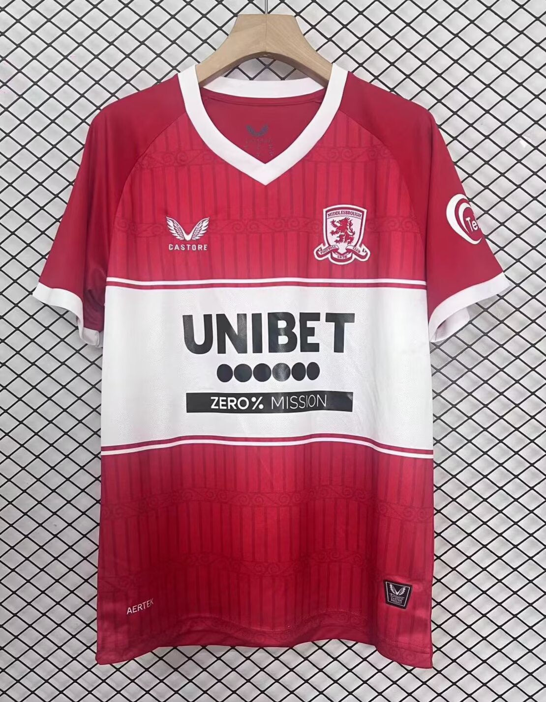 Middlesbrough 2025/2026 Home Fan Version Football Jersey