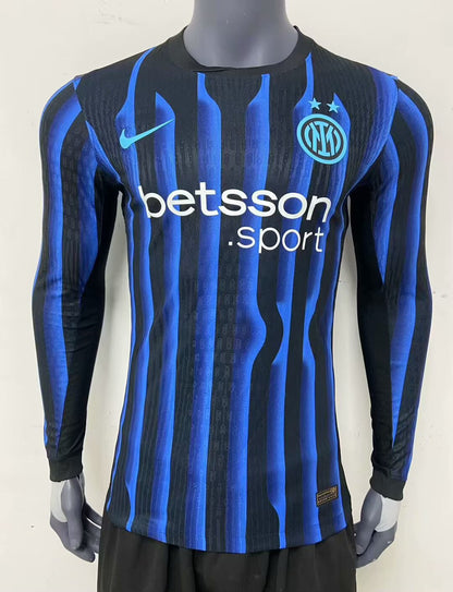 Inter Milan 2025/2026 Home Player Version Football Jersey