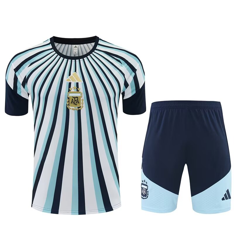 Argentina Training Kits Blue White (Kids And Man 16-2XL) Jersey 2026-2027