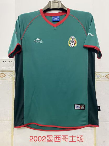 Retro Mexico 2002 Home Football Jersey