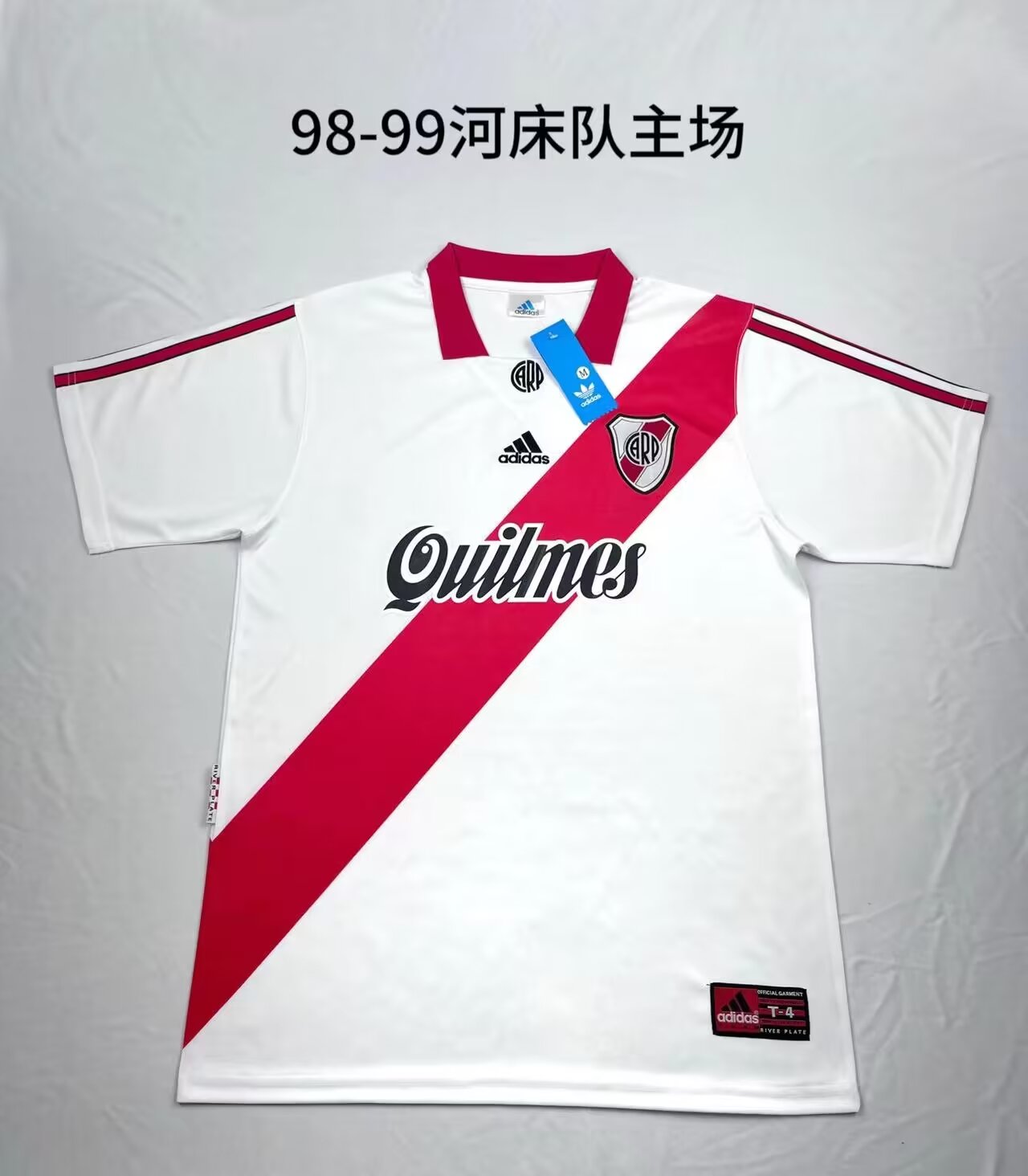 Retro River Plate 1998/1999 Home Football Jersey