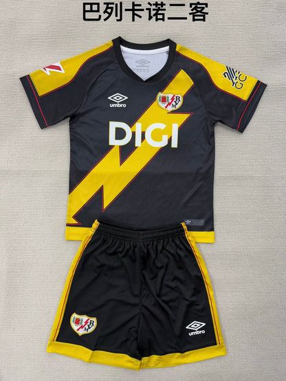 Rayo Vallecano 2025/2026 Kids Third Away Football Jersey