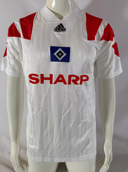 Retro Hamburger SV 1992/1993 Home Fan Version Football Jersey