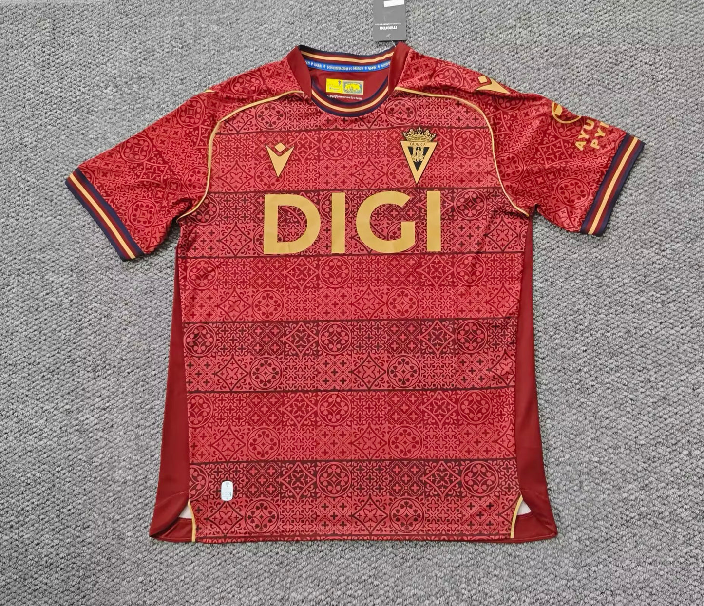 Cadiz 2025/2026 Away Fan Version Football Jersey