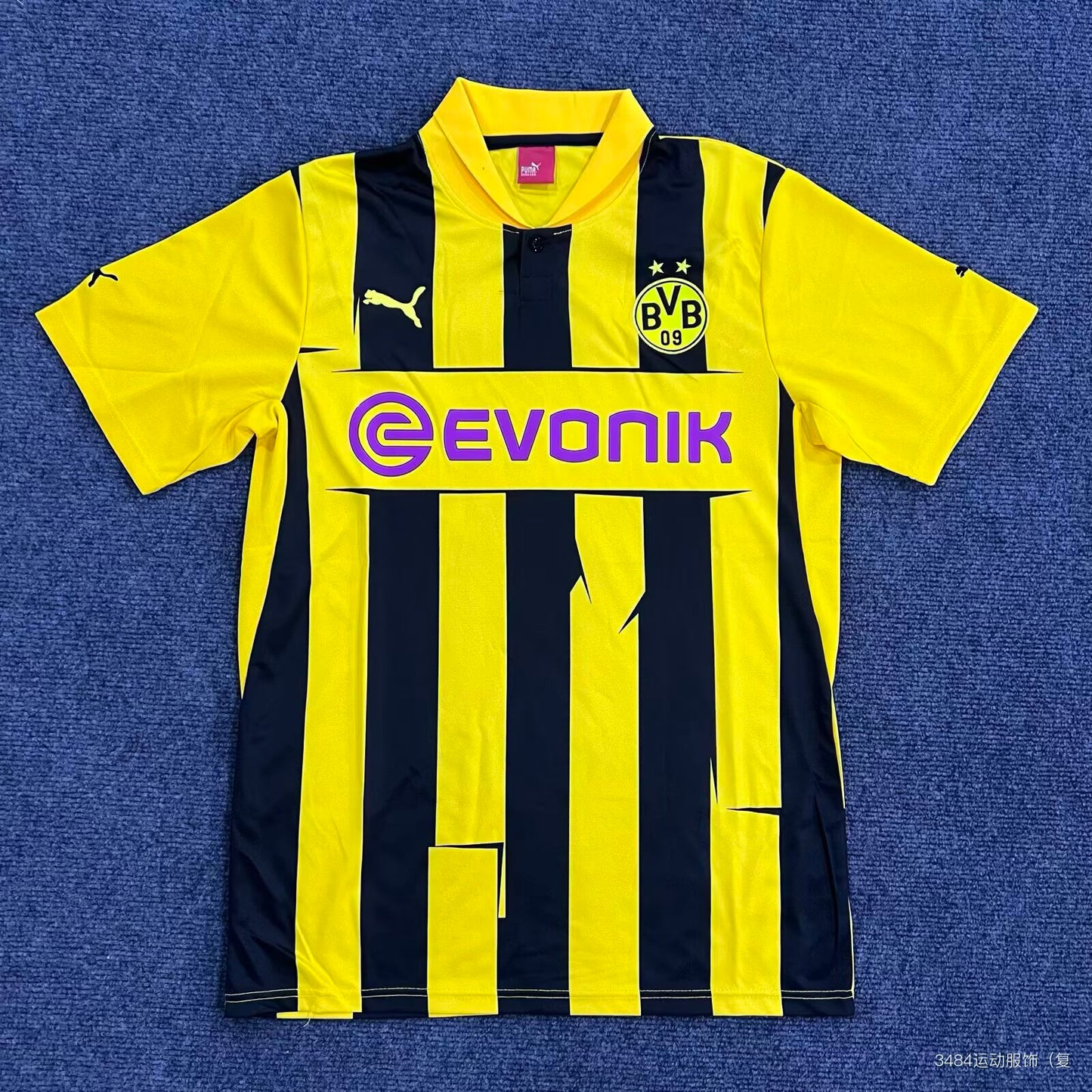 Retro Borussia Dortmund 2012/2013 Home Fan Version Football Jersey