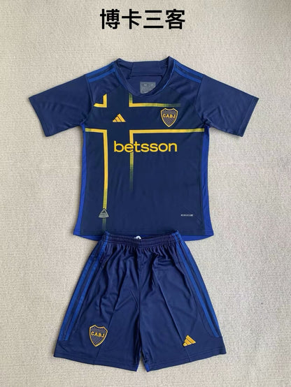 Boca 2024/2025 Kids Away Football Jersey