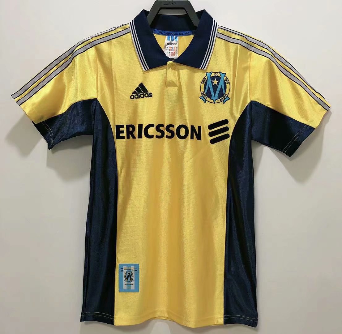 Retro Marseilles 1998/1999 Away Football Jersey