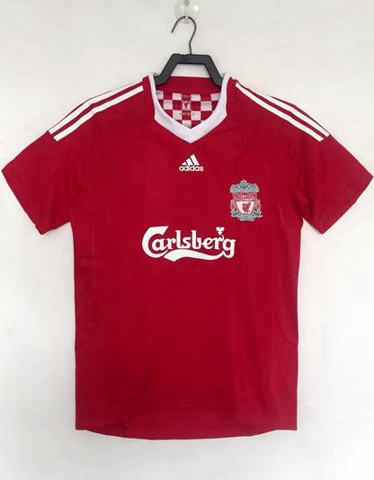 Retro Liverpool 2008/2009 Home Football Jersey