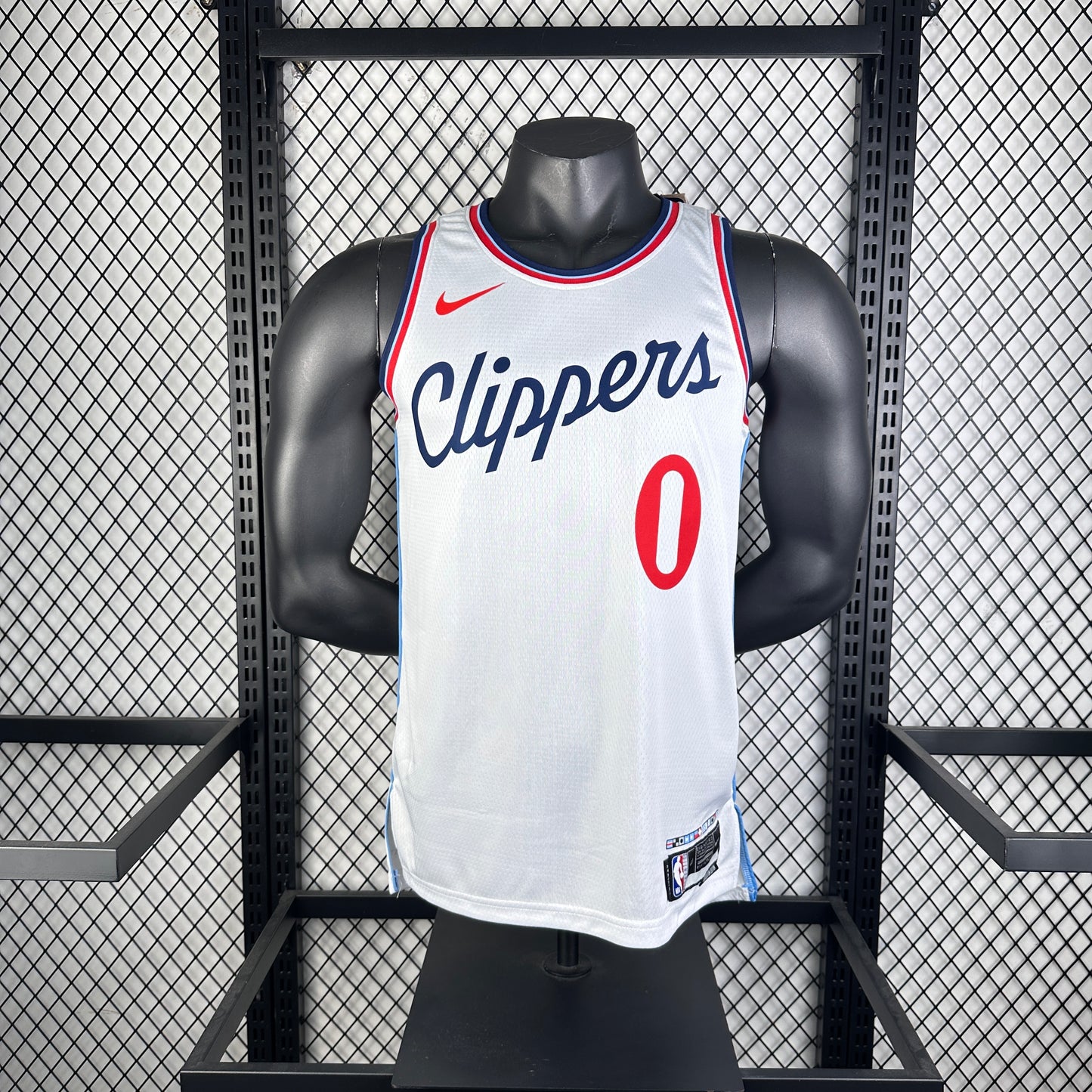 Los Angeles Clippers White #0 WESTBROOK NBA Season Jerseys 2025