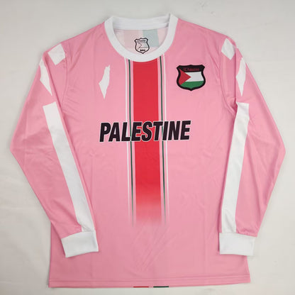 Palestino Special Edition 2024/2025 Long Sleeve Fan Version Football Jersey