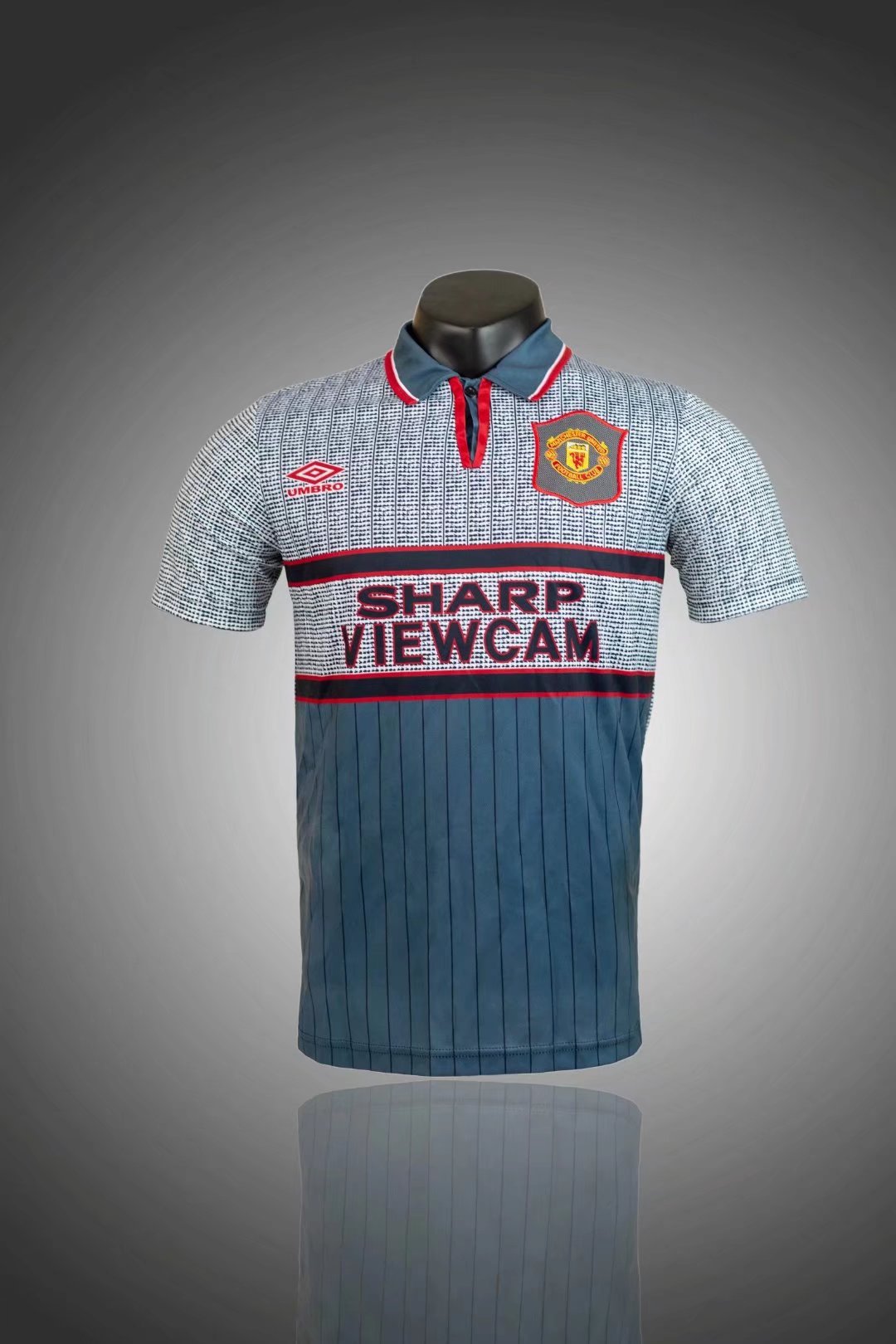 Retro Manchester united 1995/1996 Away Football Jersey