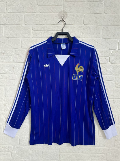Retro France 1980/1982 Home Football Jersey