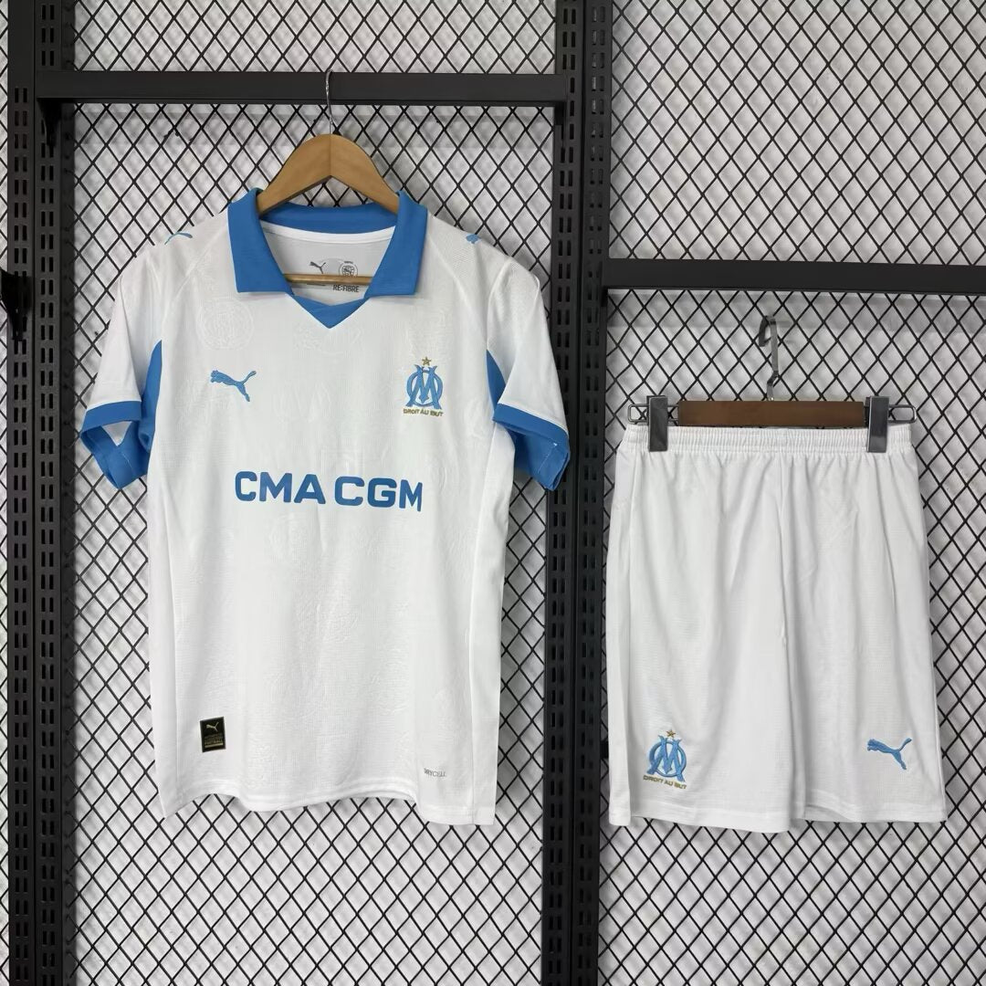 Marseille 2025/2026 Home Fan Version Football Jersey