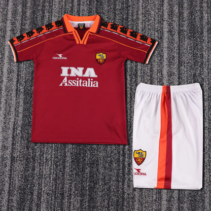 Retro Kids jerseys 1998/1999 Kids Home Football Jersey