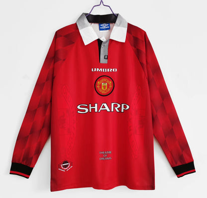 Retro Manchester united 1996/1997 Home Football Jersey