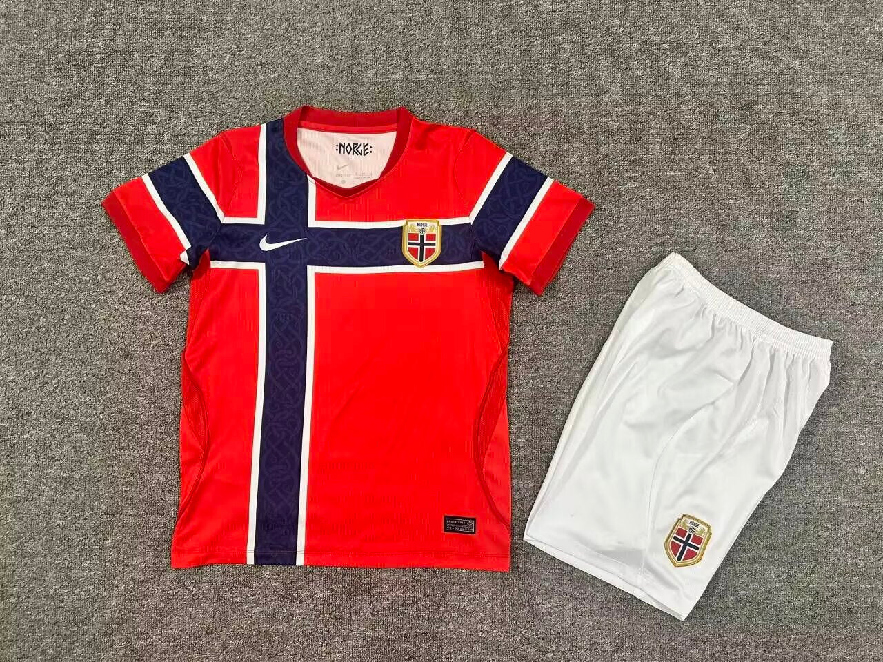 Norway 2026/2027 Kids Home Fan Version Football Jersey