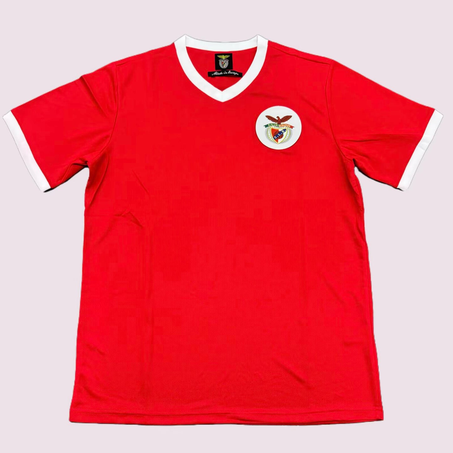 Retro Benfica 1973/1974 Home Fan Version Football Jersey