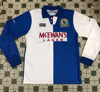 Retro England Other Clubs 1994/1995 Home Long Sleeve Fan Version Football Jersey