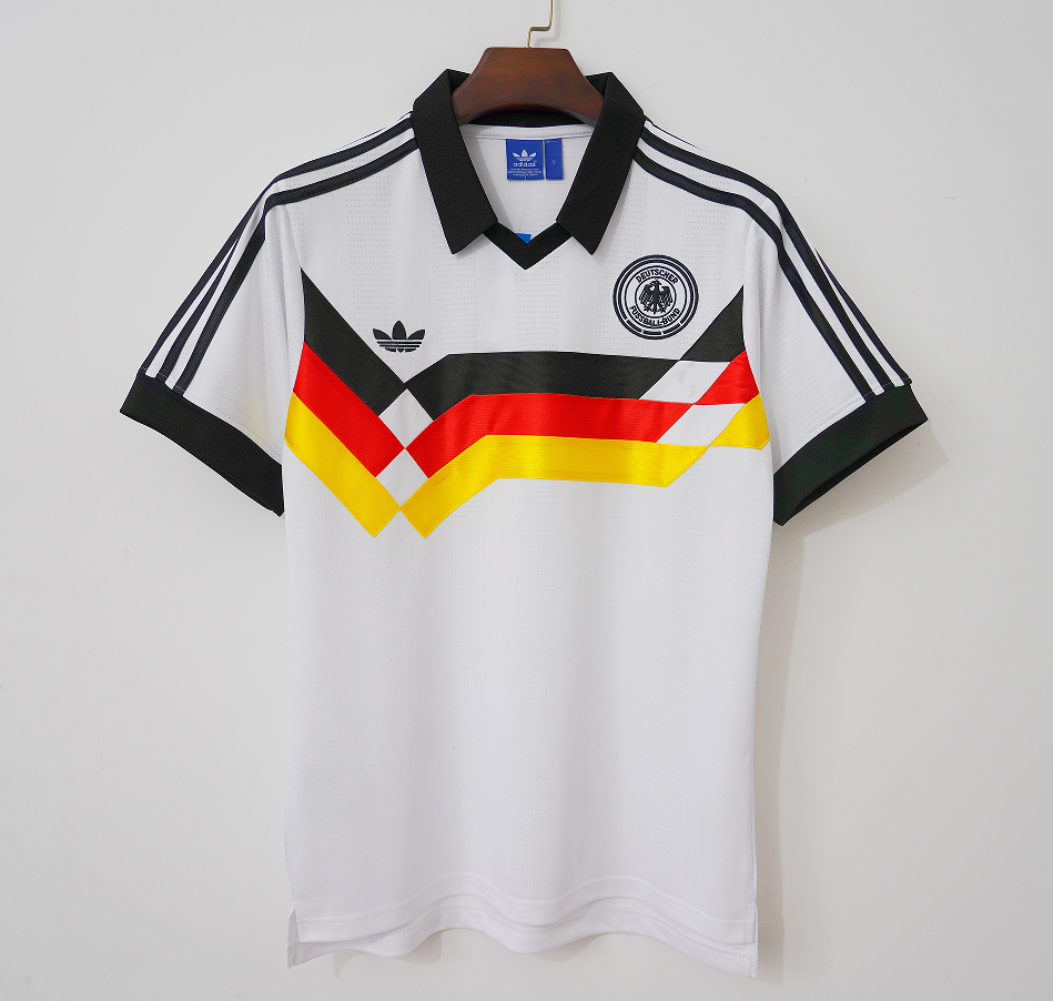 Retro Germany 1988/1991 Home Football Jersey