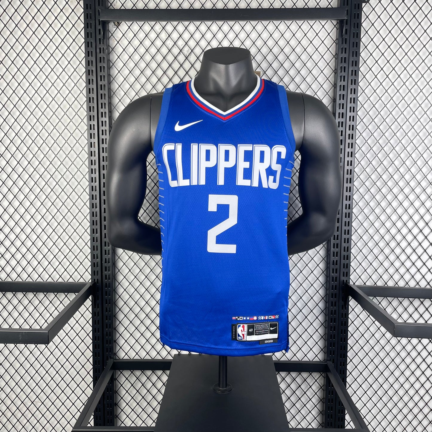 Los Angeles Clippers Blue #2 LRONARD NBA Season Jerseys 2023