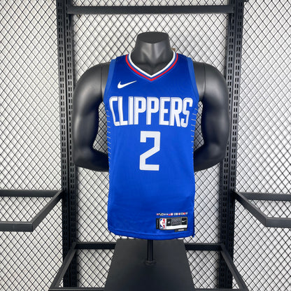 Los Angeles Clippers Blue #2 LRONARD NBA Season Jerseys 2023