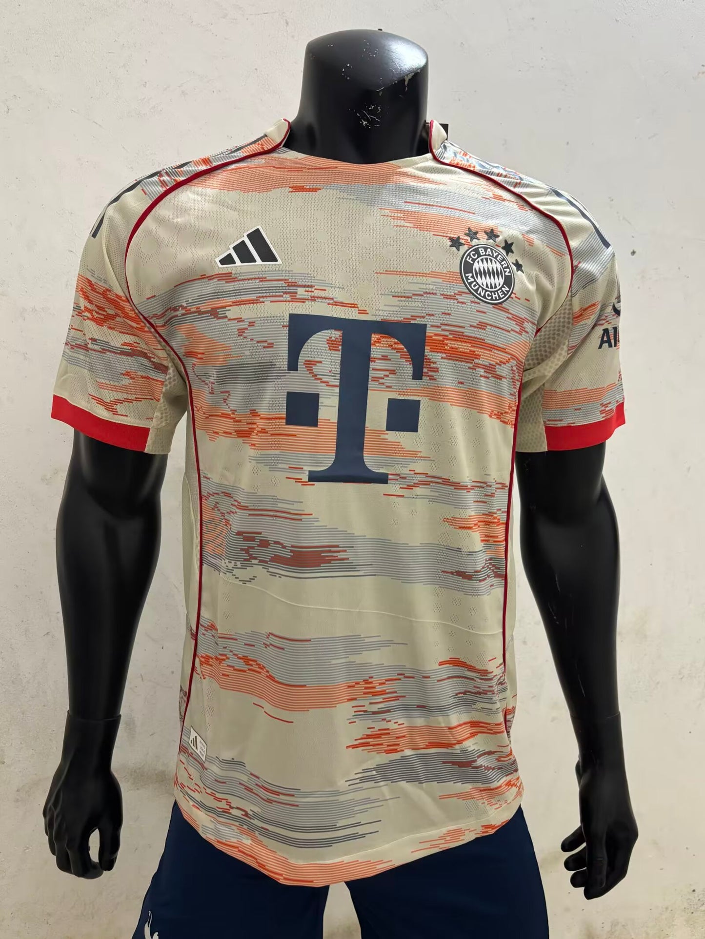 Bayern Munich 2025/2026 Away Player Version Football Jersey