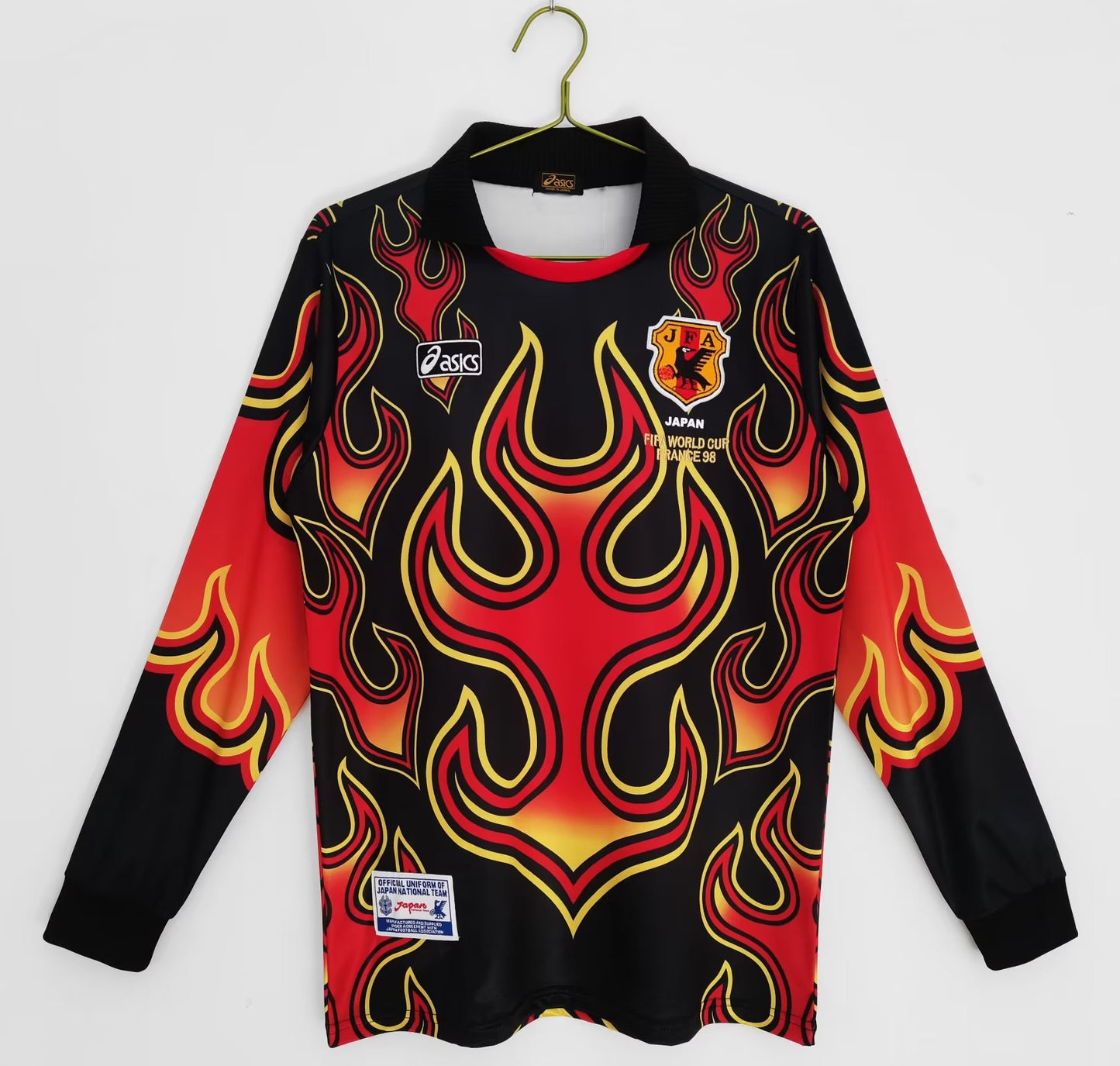 Retro Japan Goalkeeper Long Sleeve Football Jersey