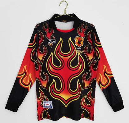 Retro Japan Goalkeeper Long Sleeve Football Jersey